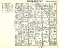Little Elk Township, Bruce, Lake Beauty, Coal Lake, Little Swan Creek, Todd County 1925